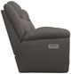 La-Z-Boy® Joel Pewter Power Reclining Loveseat with Console and Headrest-3