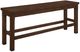 Homelegance® Schleiger Burnished Brown Counter Dining Bench-0