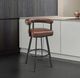 Armen Living Magnolia Black/Brown 26'' Counter Stool-1