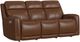 Flexsteel® Alister Sedona Brown Power Gliding Sofa-0