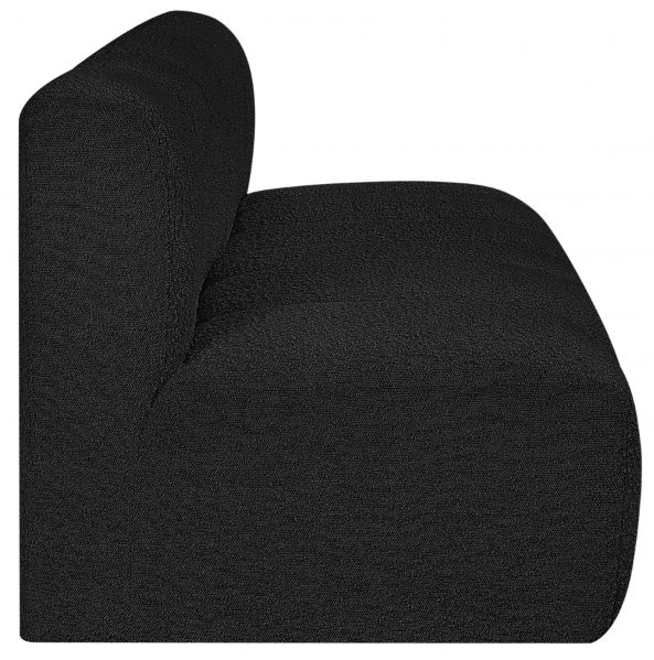 Meridian Furniture Arc 2-Piece Black Sectional-2