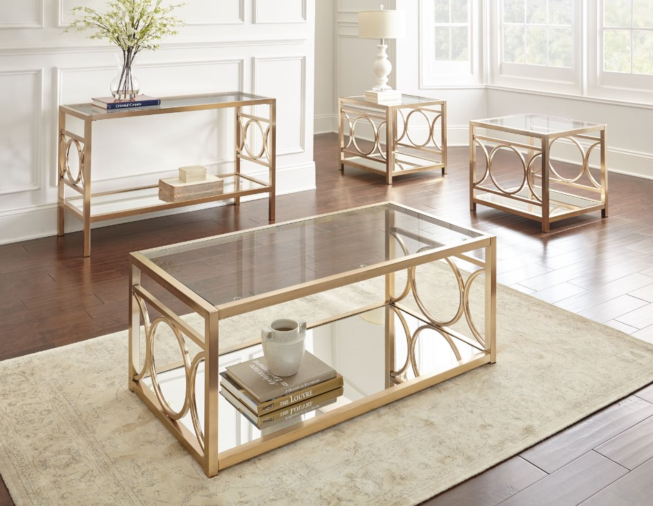 Steve Silver Olympia End Table - Thumbnail 5