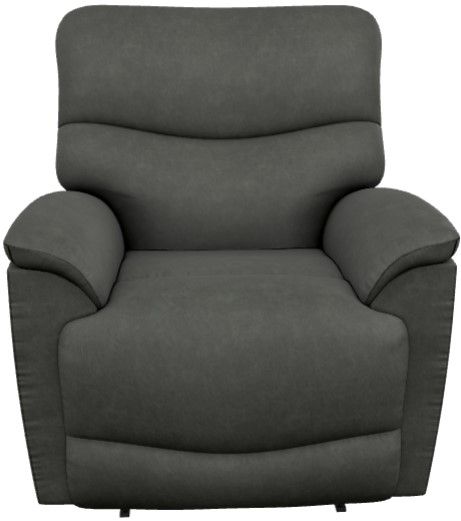 La-Z-Boy® Trouper Ink Power Wall Recliner with Headrest and Lumbar-1