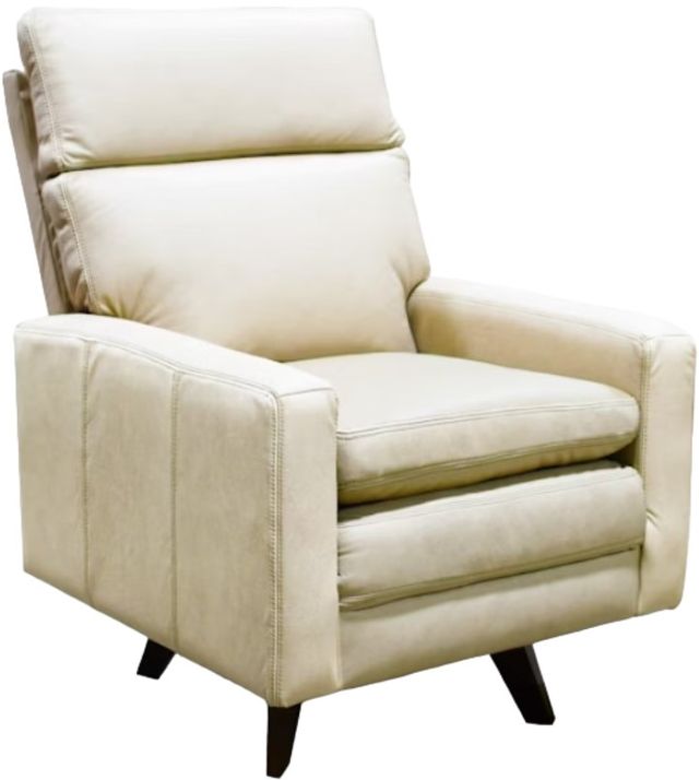 England Furniture Customizable Beck Leather Swivel Chair-0