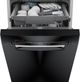 Bosch® 300 Series 18" Black Built-In Dishwasher-2