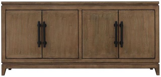 Nest Home Collections Lexington Antique Natural 4-Door Cabinet-0