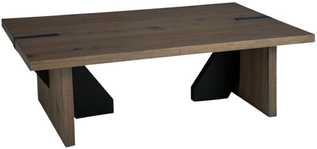 Signature Design by Ashley® Kandinew Light Brown Rectangular Cocktail Table-4