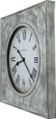 Howard Miller® Bathazaar 31.5" Aged White/Gray Square Metal Wall Clock-2