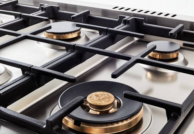 Bertazzoni Heritage Series 36" Nero Matt Pro Style Gas Range-2