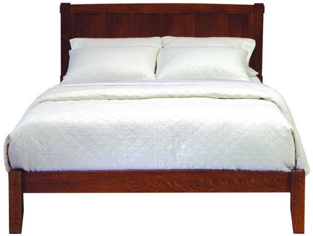 Mavin Customizable American Craftsman Queen Panel Bed-2