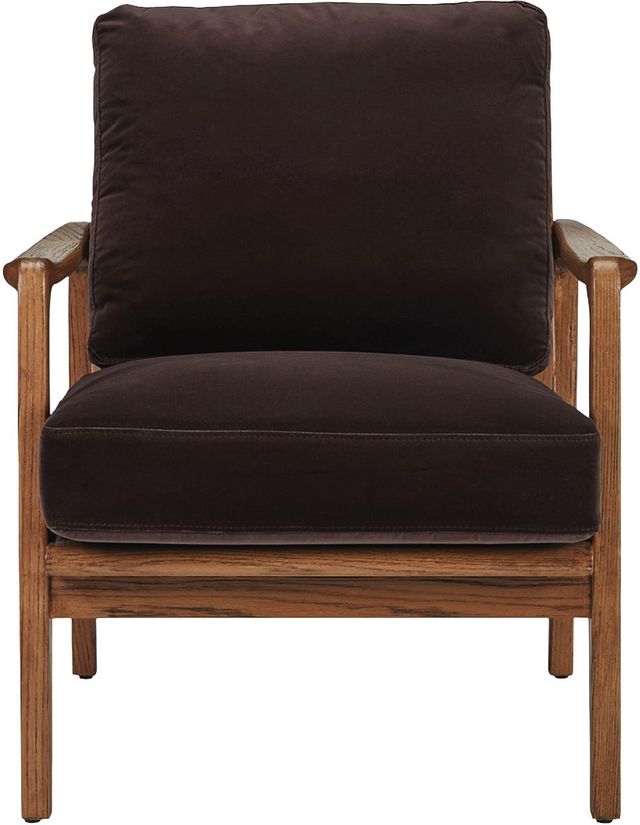 Moe's Home Collection Fearne Dark Brown Accent Chair-1