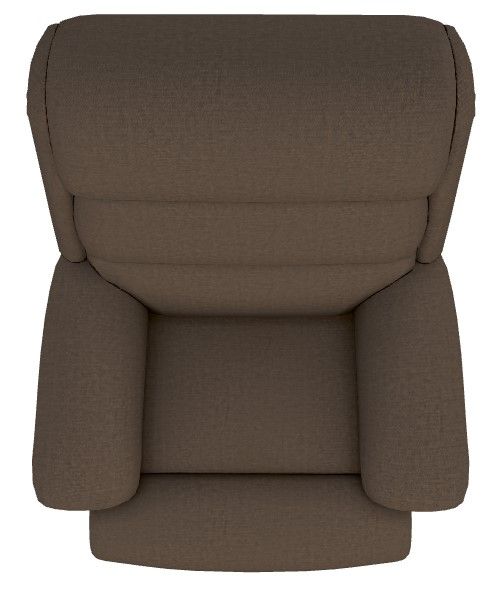 La-Z-Boy® Astor Chocolate Power Rocking Recliner with Headrest-4