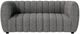 Furniture of America® Aversa Charcoal Gray Loveseat-2