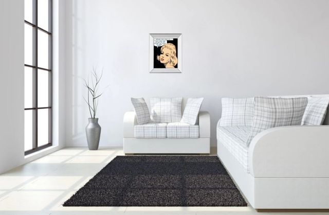 Classy Art Ordinary Boys Won’t Do by Roy Newby Mirror Framed Wall Art-2