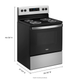 Whirlpool® 30" Stainless Steel Freestanding Electric Range-2