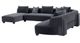 VIG Furniture Divani Casa Bayou 4-Piece Gray Left-Arm Facing Sectional and Chaise-1