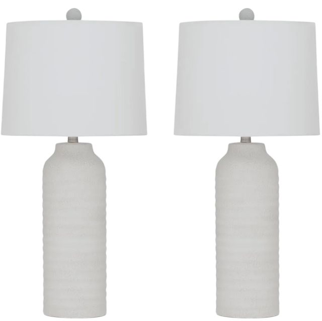 Signature Design by Ashley® Vauville White Table Lamp-0