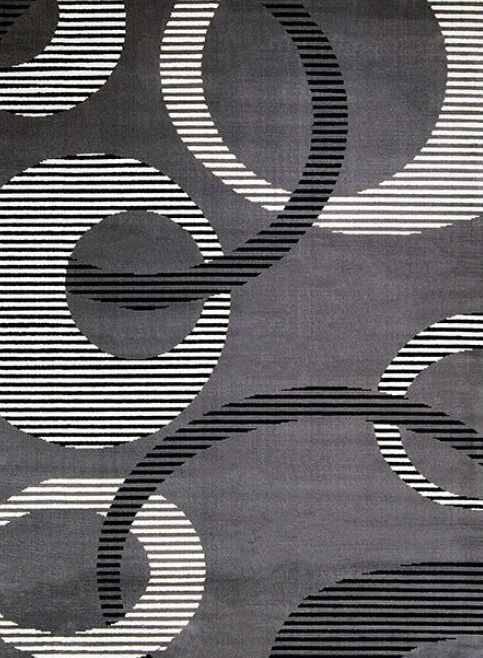 Furniture of America® Blitar Dark Gray 5'x7' Area Rug-0