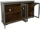 Jofran Inc. Archdale Gray 4-Door Gothic Arch Accent Cabinet-3