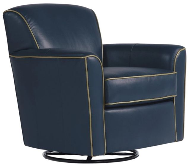 Flexsteel® Kingman Blue Swivel Glider-0