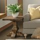 Riverside Furniture Hawthorne Barnwood Side Table-1