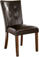 Signature Design by Ashley® Lacey Medium Brown Dining Upholstered Side Chair-0