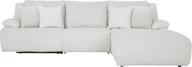 Signature Design by Ashley® Top Tier 3-Piece Alloy Manual Reclining Right-Arm Facing Sectional Sofa Chaise-1