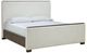 Signature Design by Ashley® Radkin Burnished Brown/Off-White Queen Upholstered Panel Bed-0