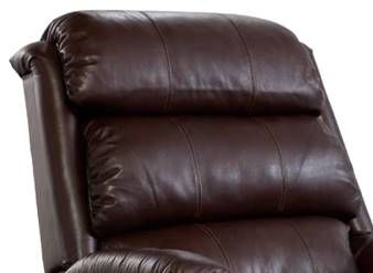 La-Z-Boy® Astor Chestnut Leather Power Wall Recliner with Headrest and Lumbar-1