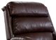 La-Z-Boy® Astor Chestnut Leather Power Wall Recliner with Headrest and Lumbar-1