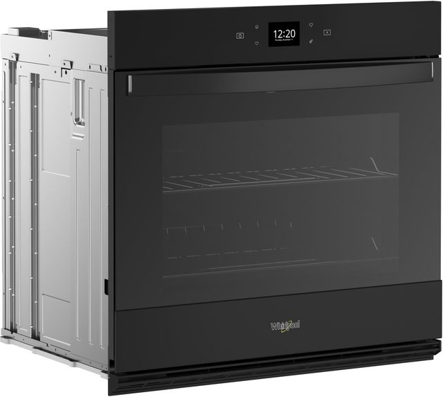 Whirlpool® 30" Black Single Electric Wall Oven-2