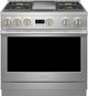 Monogram® Statement Collection 36" Stainless Steel Pro Style Natural Gas Range-1