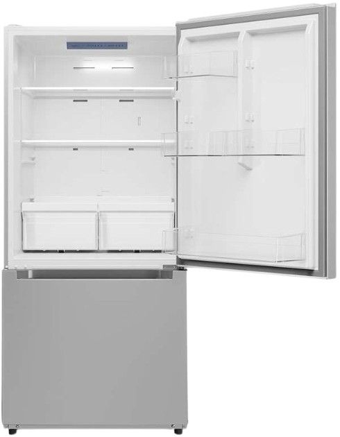 Midea® 30 in. 18.7 Cu. Ft. Stainless Steel Bottom Freezer Refrigerator-1