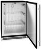 U-Line® 4.8 Cu. Ft. Stainless Solid Undercounter Convertible Freezer -1