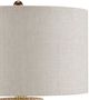 Currey & Company Polka Dot Ivory/Brown/Polished Brass Table Lamp-3