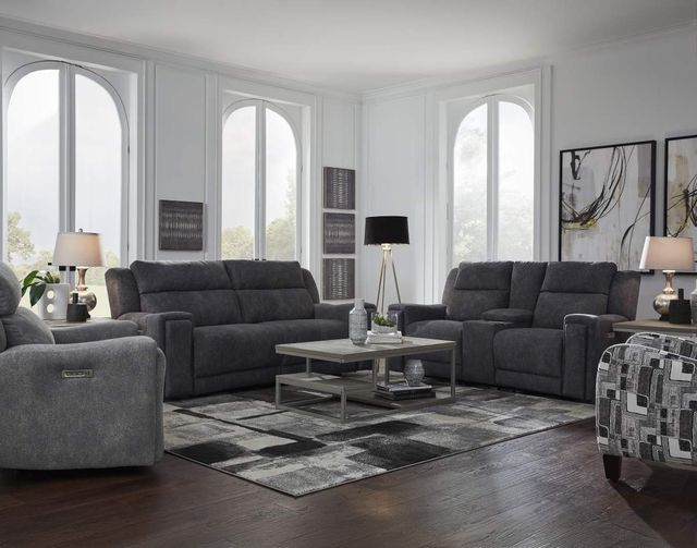 Clearance Southern Motion™ Customizable The Boss Double Power Reclining Sofa with Triple Power-3