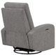 Parker House® Thriller Natural Beauty Gray Power Swivel Glider Reclining Chair-3