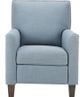 Olliix by Madison Park Blue Miles Push Back Recliner-0