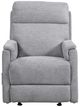 Flexsteel® Meet Your Perfect Match Compact Moon Gray Manual Gliding Recliner-1