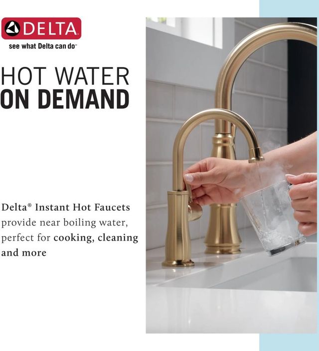 Delta Other Champagne Bronze Traditional Instant Hot Water Dispenser-2
