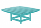 Pawleys Island Turquoise Conversation Table-0