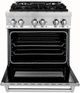 ZLINE 30" Satin Stainless Steel Pro Style Dual Fuel Range-1