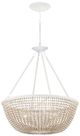 Currey & Company Sandstone/Sugar White Wychwood Chandelier-0