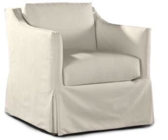 Lane Venture® Harrison Off-White Swivel Lounge Chair-0