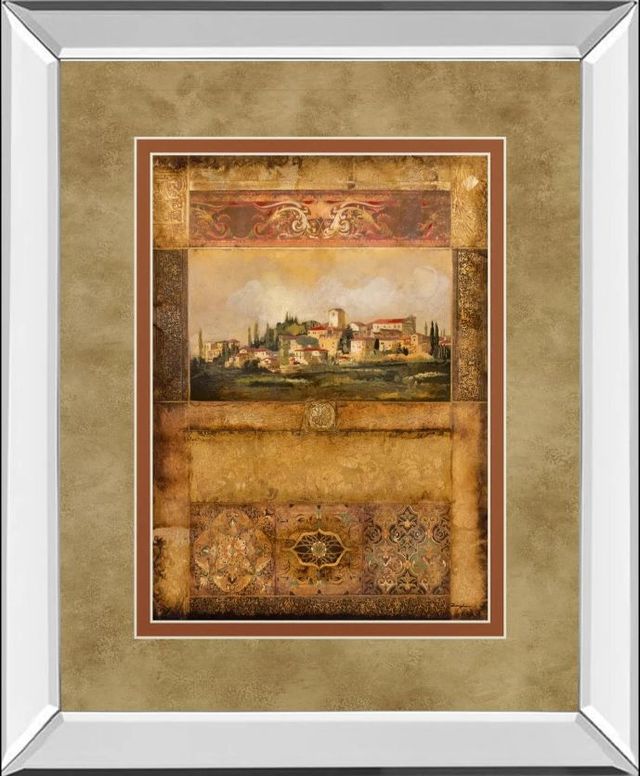 Classy Art Centimento I by Douglas Mirror Framed Wall Art-0