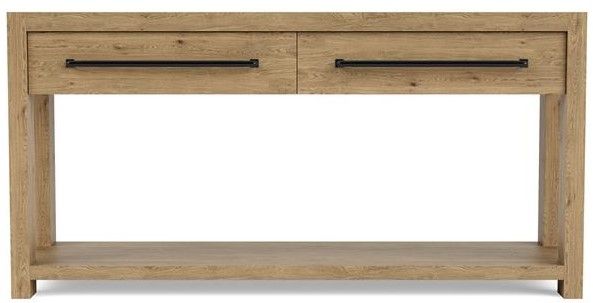 Riverside Furniture Davie Pale Oak Sofa Table-1
