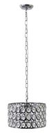 YHD Anabella Chrome 1-Light Chandelier-0