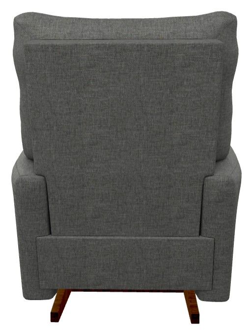 La-Z-Boy® Rowan Charcoal Power Rocking Recliner with Headrest and Lumbar-3
