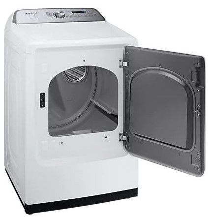 Samsung 7.4 Cu. Ft. White Front Load Electric Dryer-3