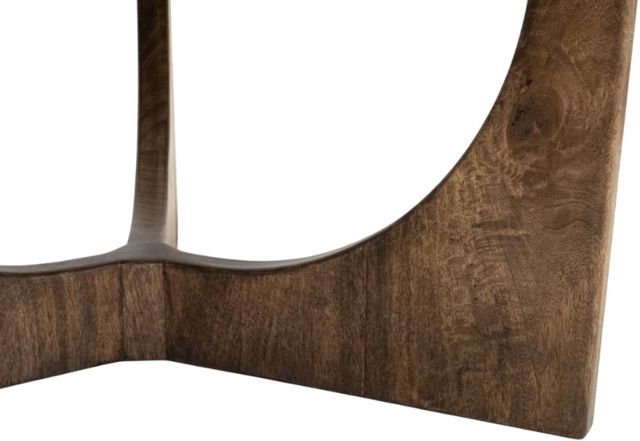 International Furniture Direct Silver Brown Cocktail Table-4
